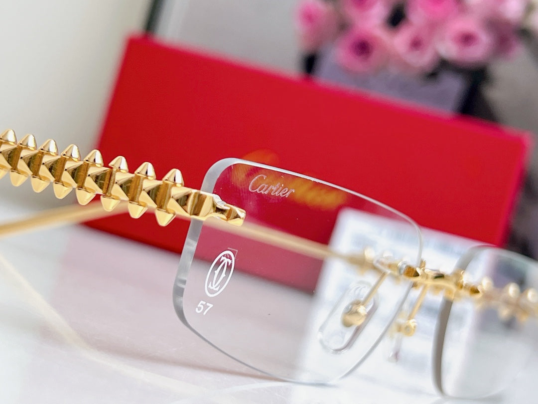 High-end new gear-shaped sunglasses