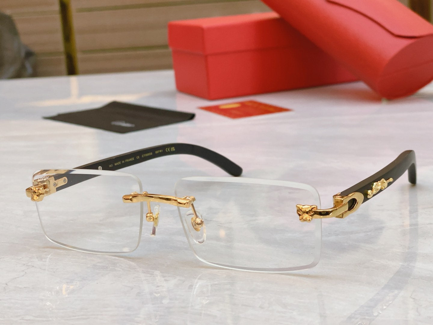 Classic high-end leopard sunglasses