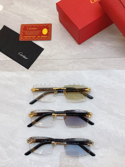 High end cut color changing lens sunglasses