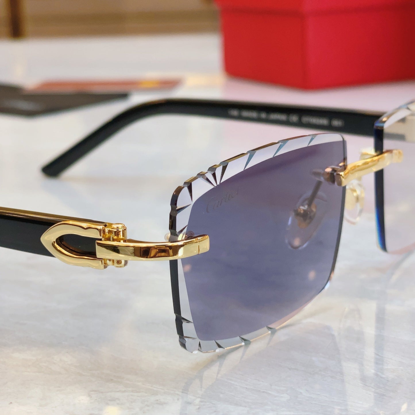 High end cut color changing lens sunglasses