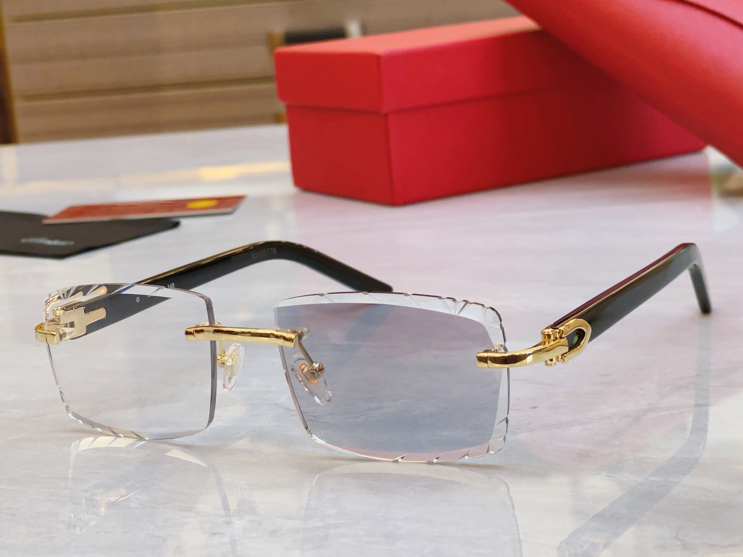 High end cut color changing lens sunglasses