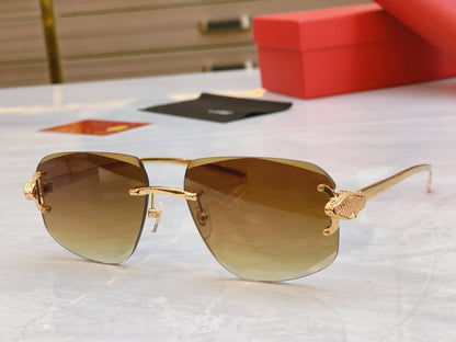 High end cutting creative carving sunglasses