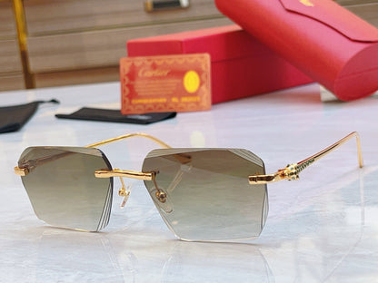 High end line cut sunglasses