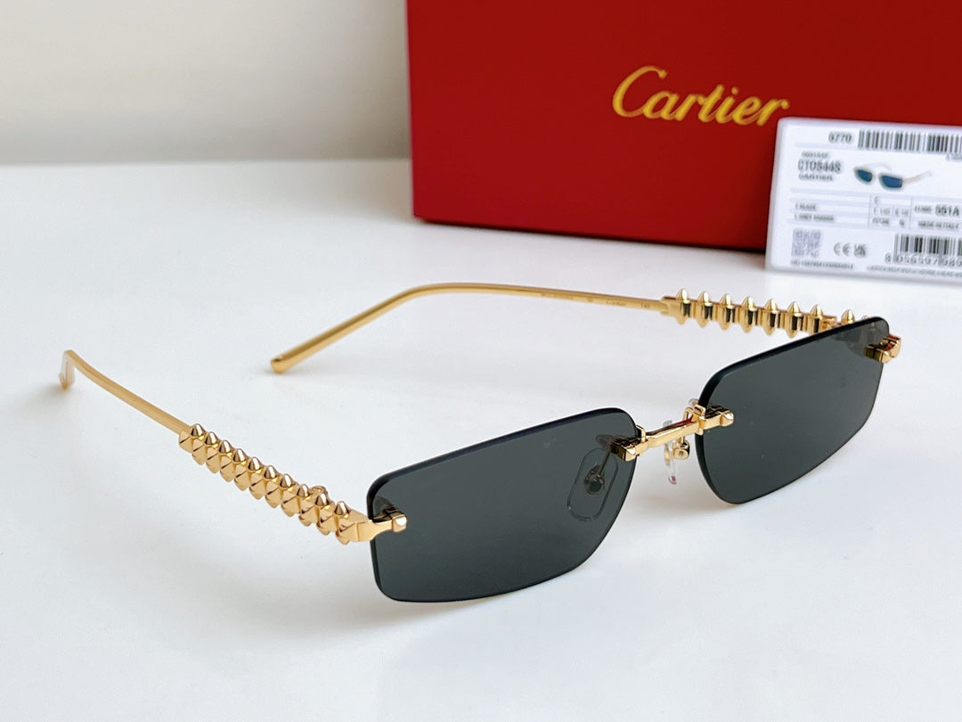 High-end inner electroplated blue film sunglasses