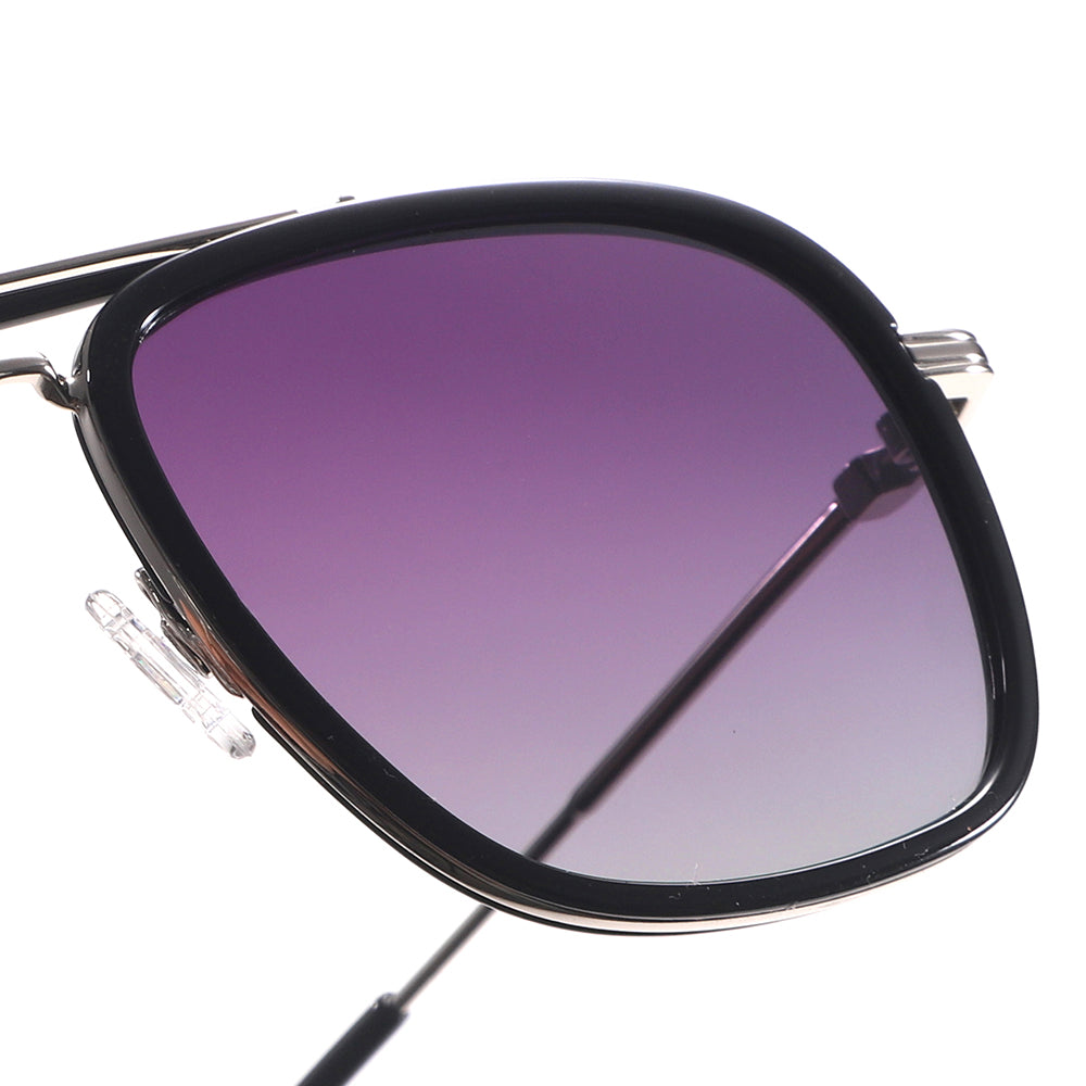Polygonal Retro Unisex Sunglasses 8251