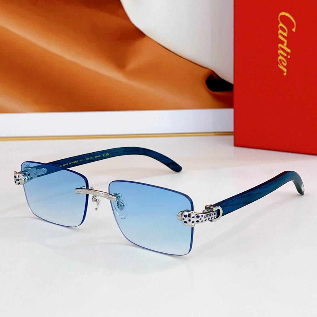 High-end classic leopard sunglasses