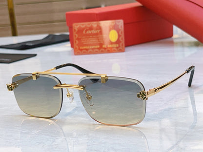 High-end leopard sunglasses