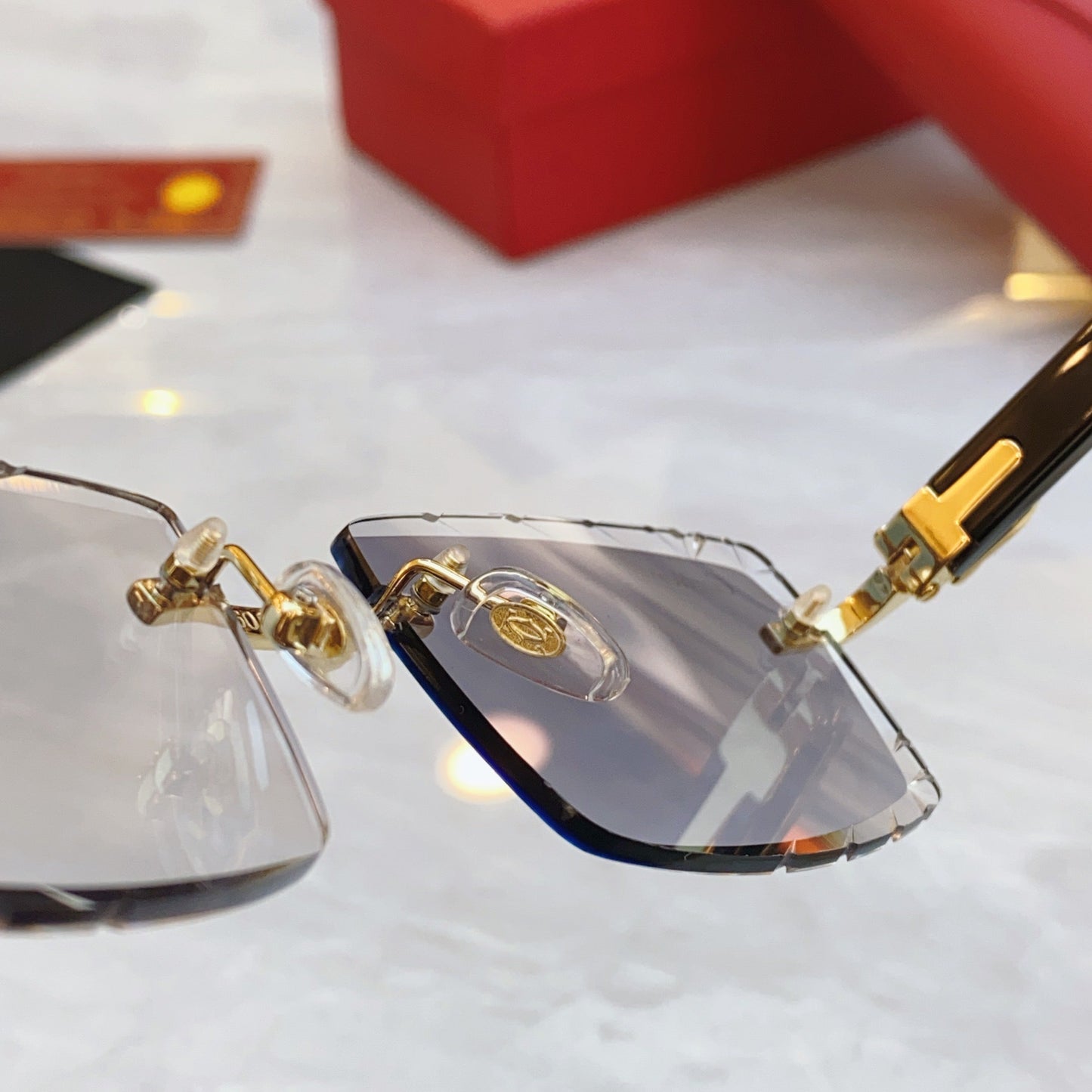 High end cut color changing lens sunglasses