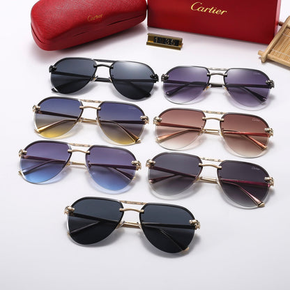 7 Colors Fashion Metal Pilot Sunglasses 1935