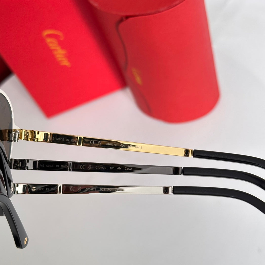 High end double bracket splicing sunglasses