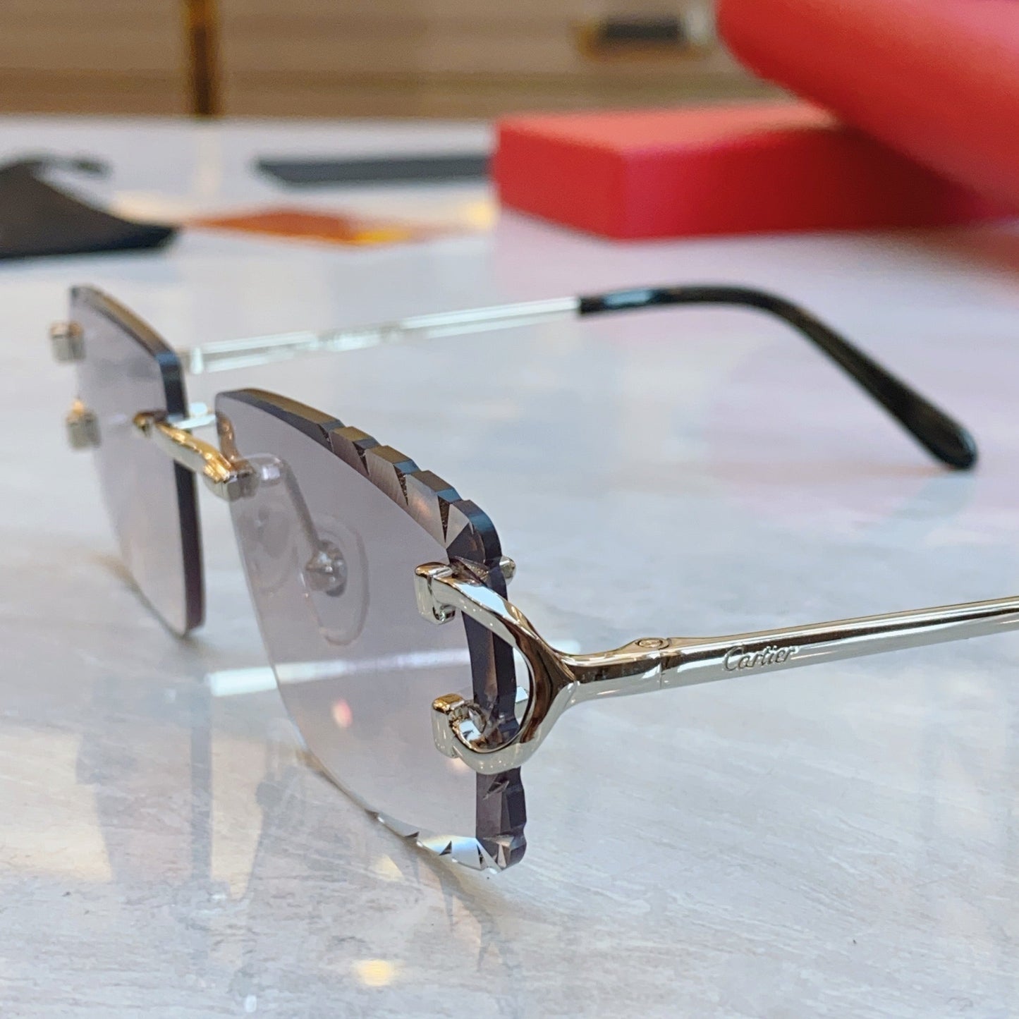 High end Precision cutting classic sunglasses without frames