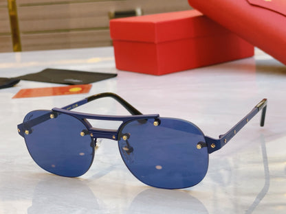 High end double bracket sunglasses