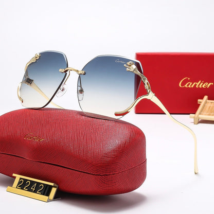 Fashion leopard head Sunglasses  2242