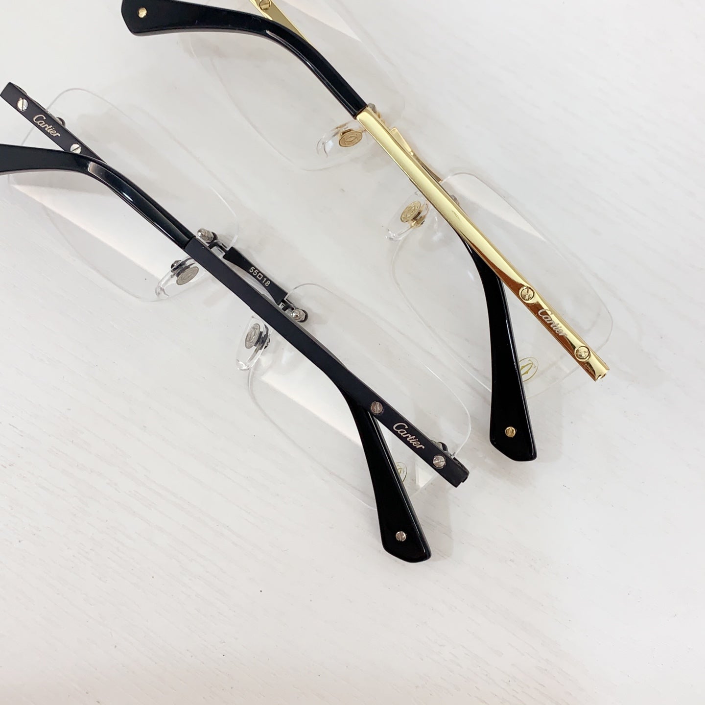 Premium Classic Brushed Transparent Sunglasses