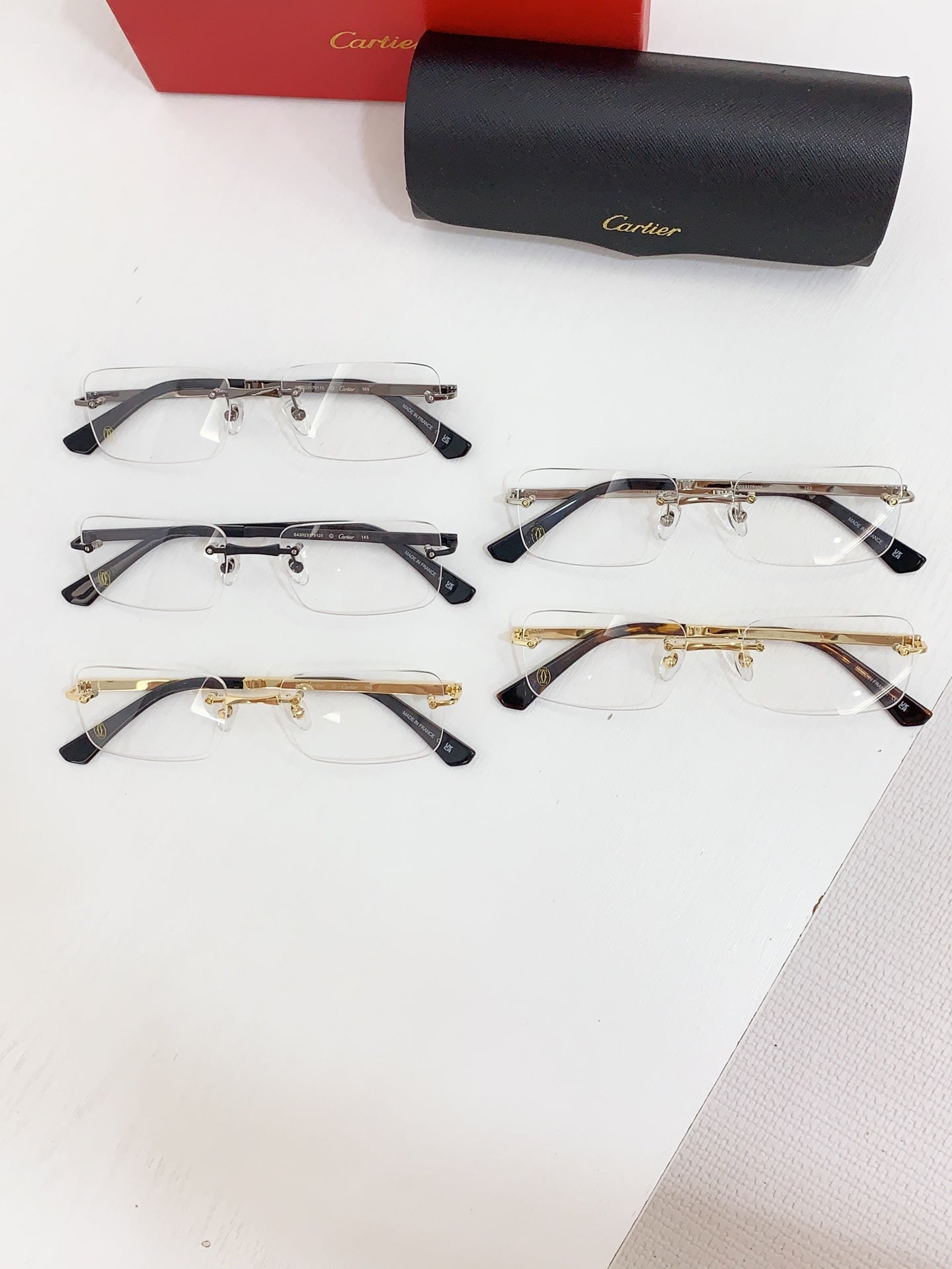 Premium Classic Brushed Transparent Sunglasses