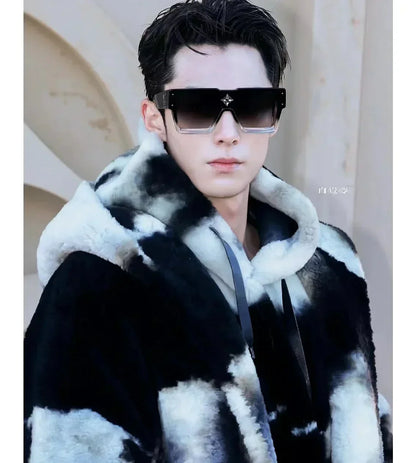 Hot Gradient Black Fashion Sunglasses