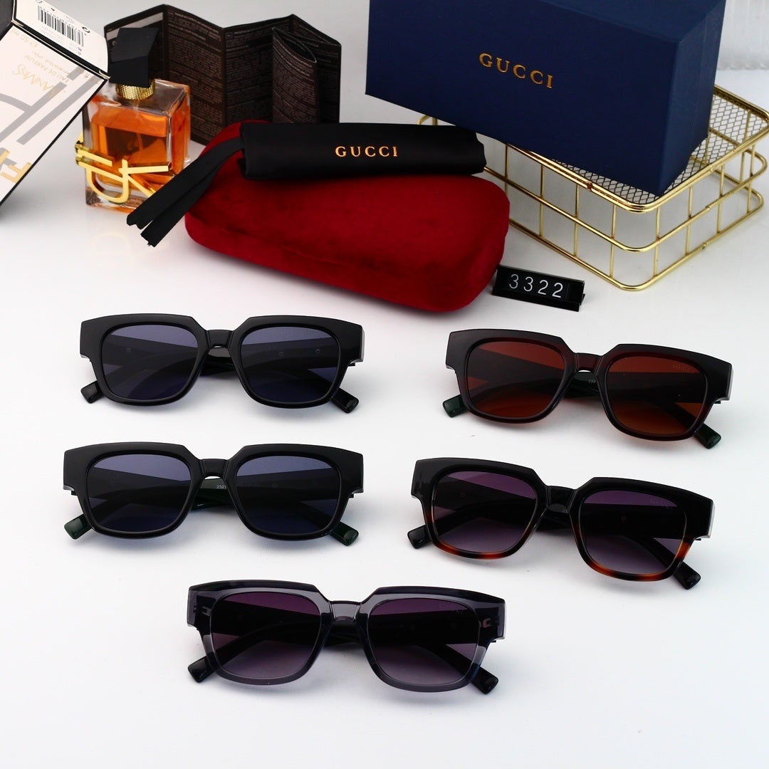 5 Colors Fashion Sunglasses—3322