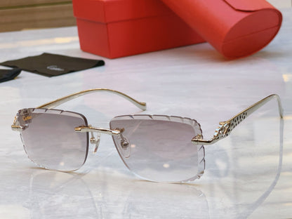 High-end new gradient sunglasses