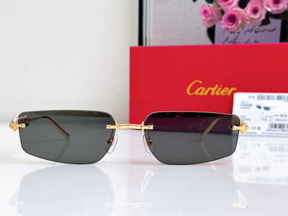 High-end inner electroplated blue film sunglasses