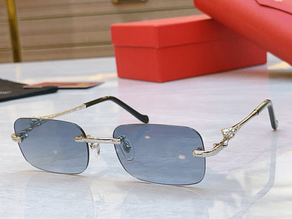 High end leopard classic sunglasses
