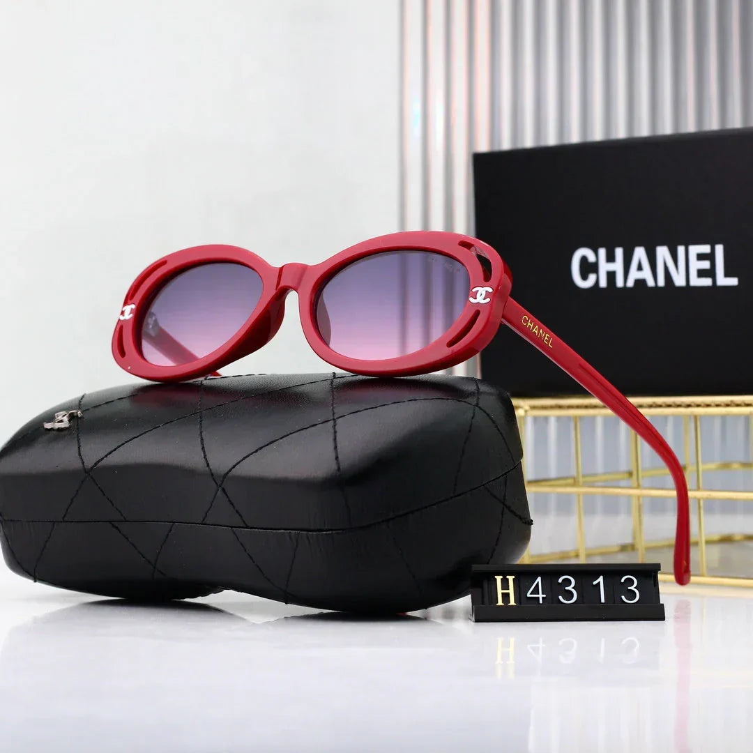 Cat-eye small frame sunglasses