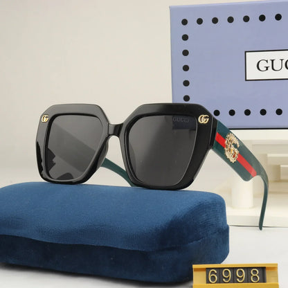 Classic tri-color polarized sunglasses