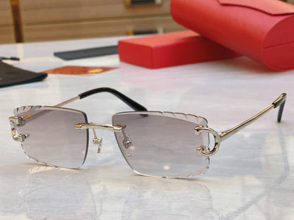 High end Precision cutting classic sunglasses without frames