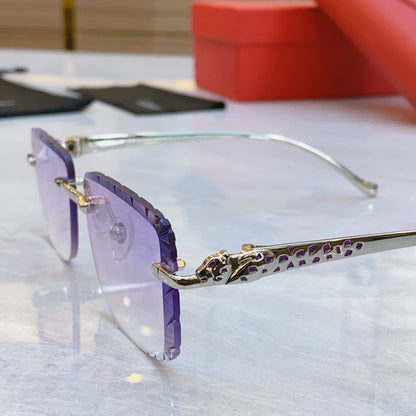 High-end new gradient sunglasses