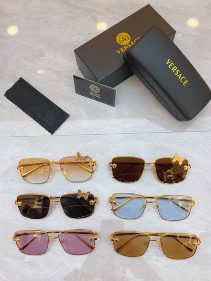 Creative butterfly decoration design for high-end sunglasses