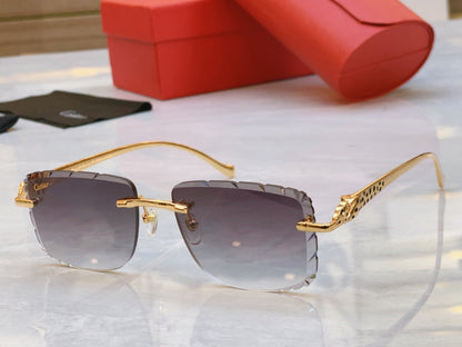 High-end new gradient sunglasses