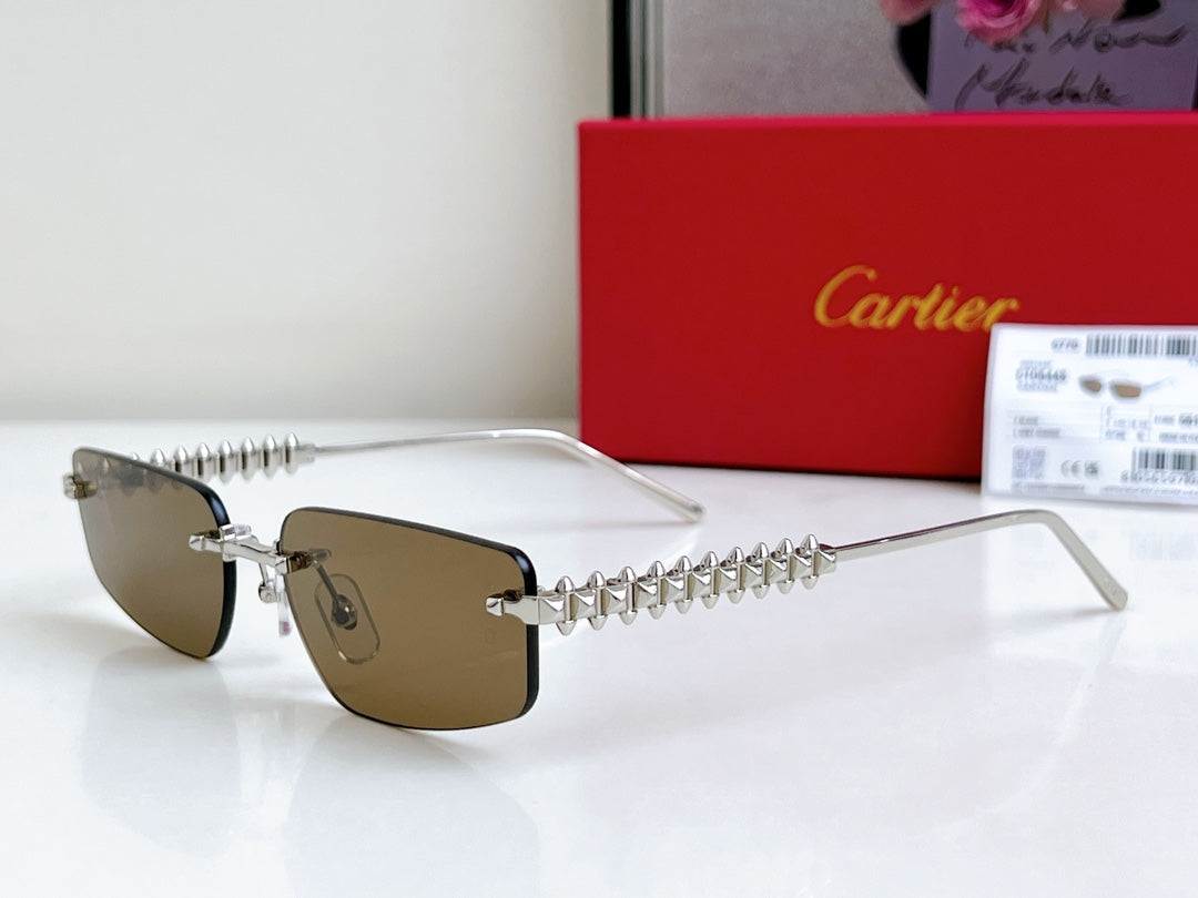 High-end inner electroplated blue film sunglasses