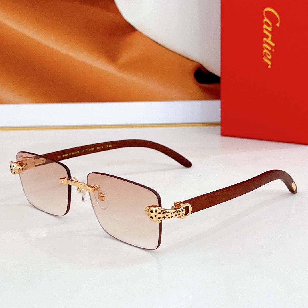 High-end classic leopard sunglasses