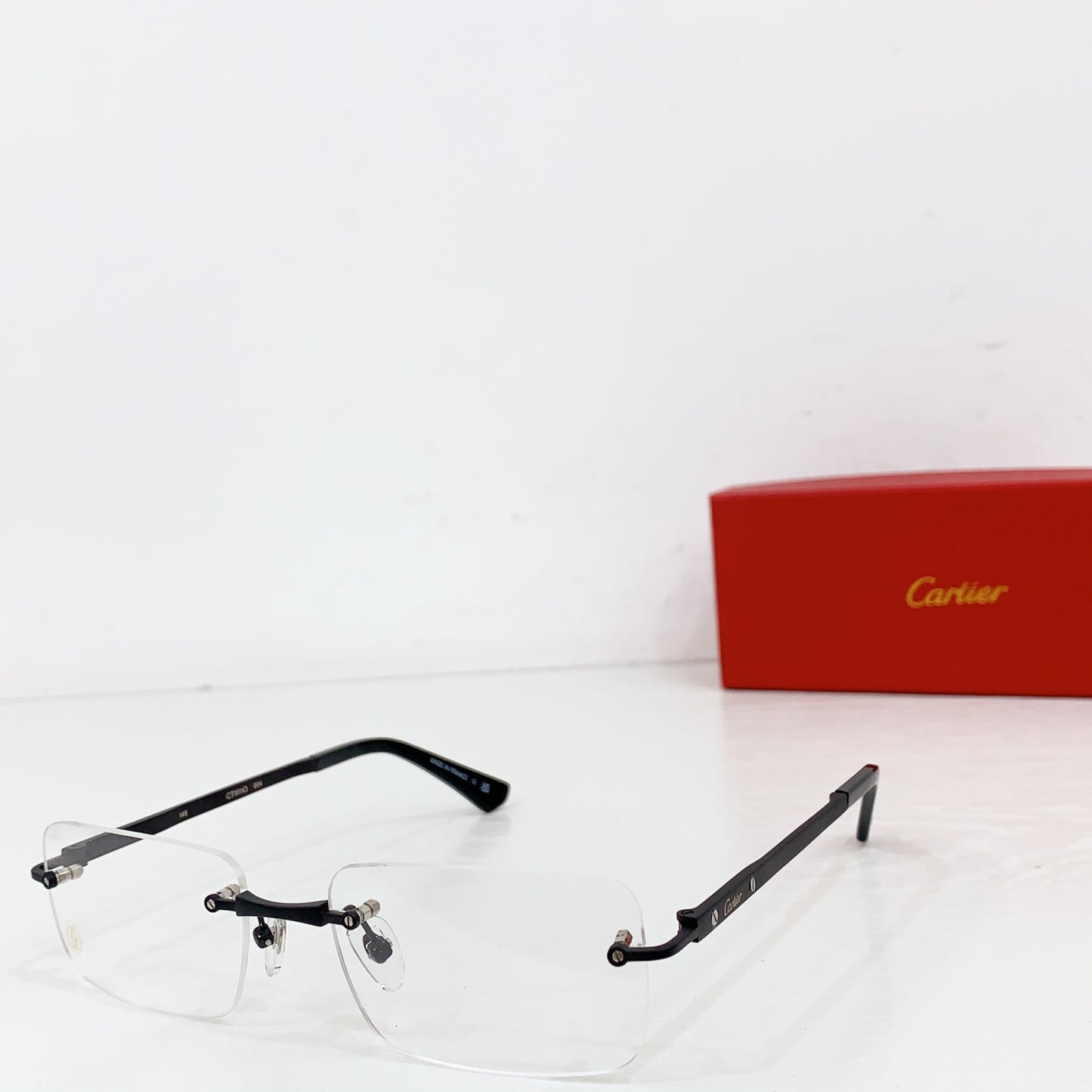 Premium Classic Brushed Transparent Sunglasses