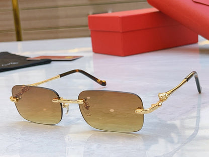 High end leopard classic sunglasses