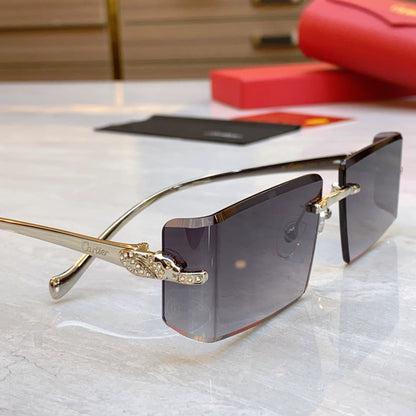 High end creative half pack lens sunglasses