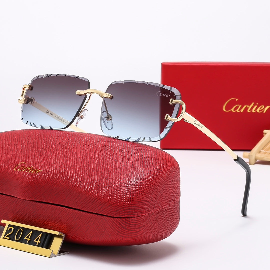 Diamond Cut 5 Colors Fashion Sunglasses—2044