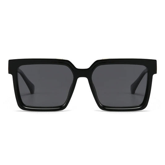 Oversized Acetate Square Tinted Sunglasses
