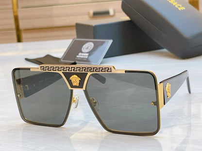 High end large box design sunglasses