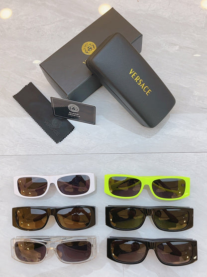 Classic box shaped high-end trendy sunglasses