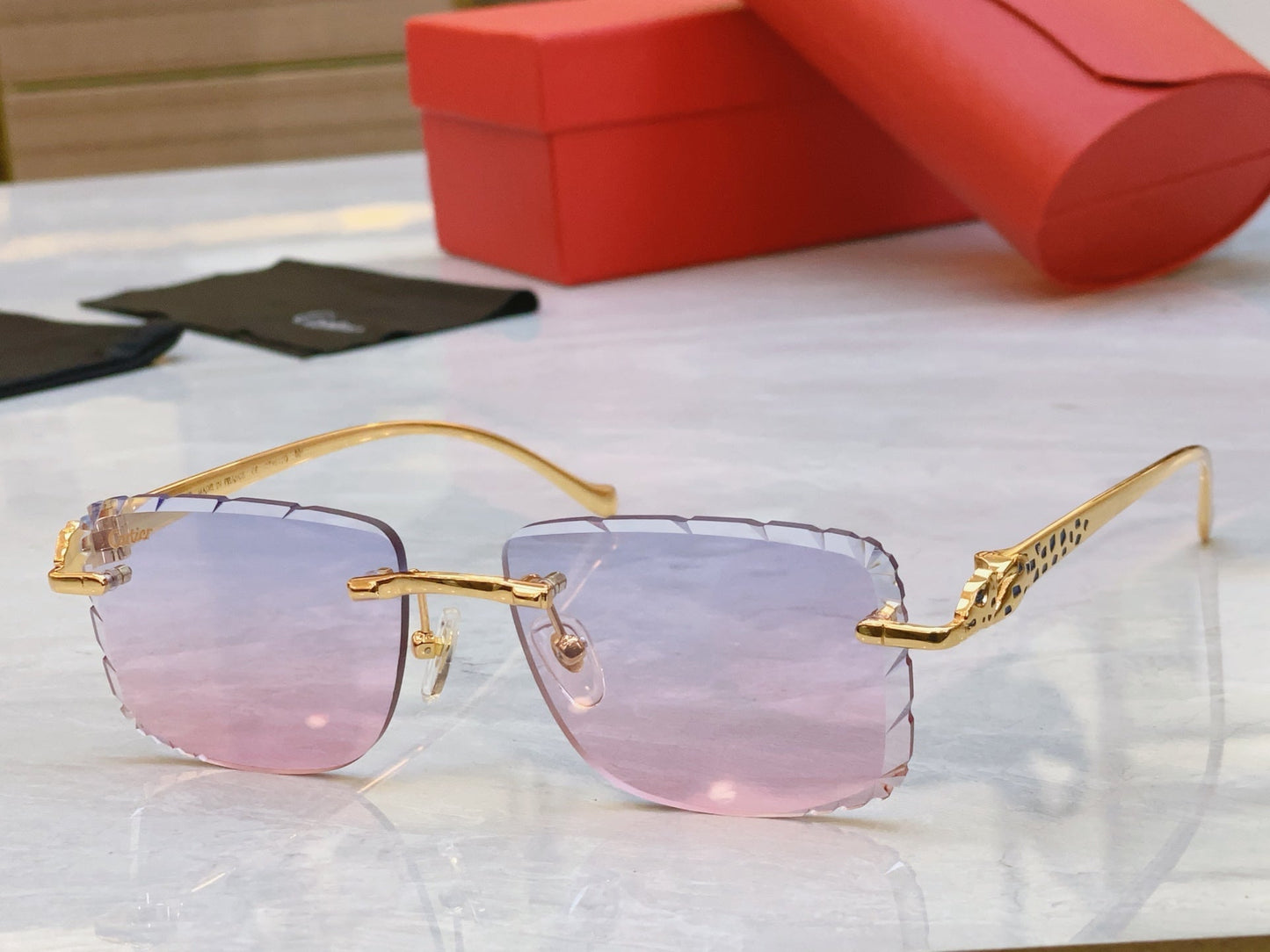 High-end new gradient sunglasses