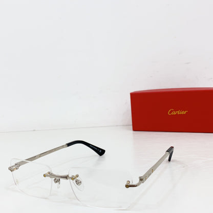 Premium Classic Brushed Transparent Sunglasses