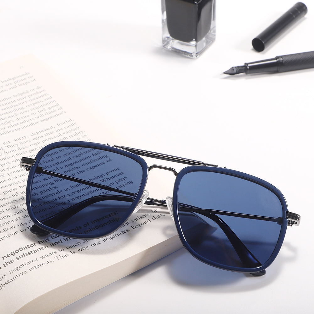 Polygonal Retro Unisex Sunglasses 8251