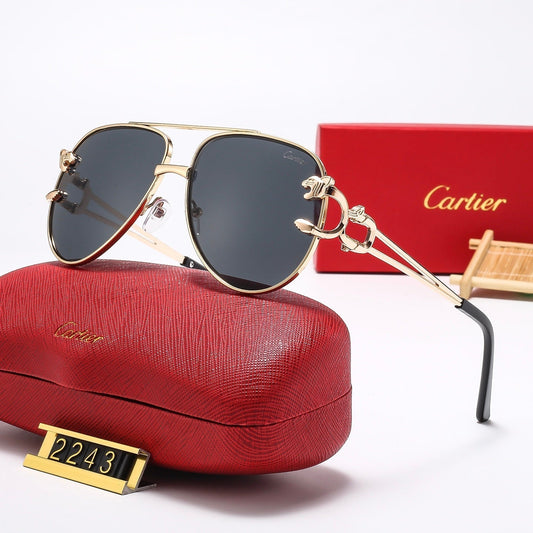 Fashion oval sunglasses 2243