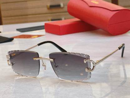 High end Precision cutting classic sunglasses without frames