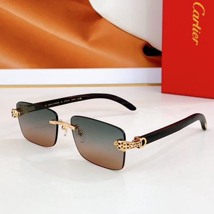 High-end classic leopard sunglasses