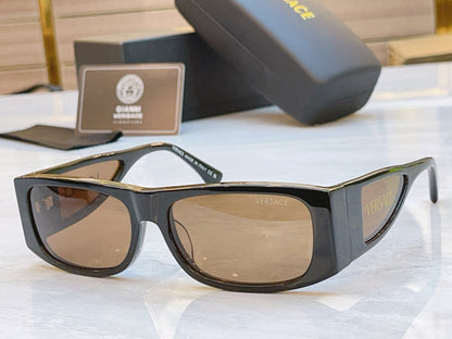 Classic box shaped high-end trendy sunglasses