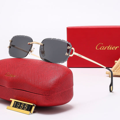 Diamond Cut on 7 Colors Fashion Sunglasses—1955