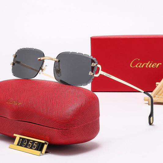 Diamond Cut on 7 Colors Fashion Sunglasses—1955