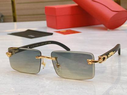 Classic high-end leopard sunglasses