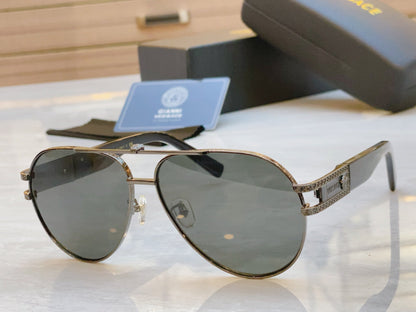 High end printed classic pilot sunglasses